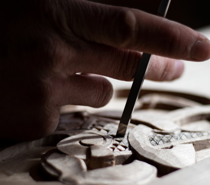 Treskjæring Imre Jelling Uke 27 Bruk Fotograf Even Hansen