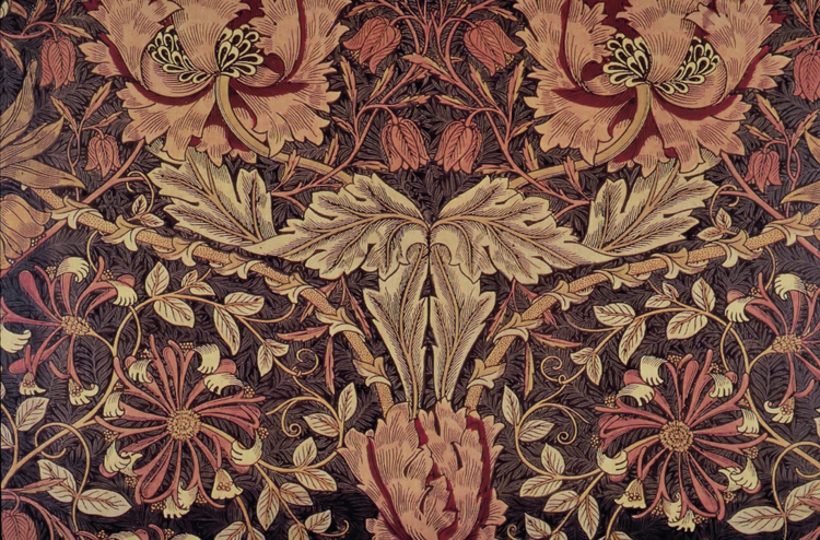 William-Morris-Honeysuckle-Tapet-Foto:-Ukjent