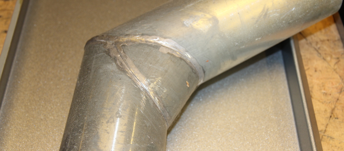 Stramme knekker på nedløp. Foto: Christer Stenby