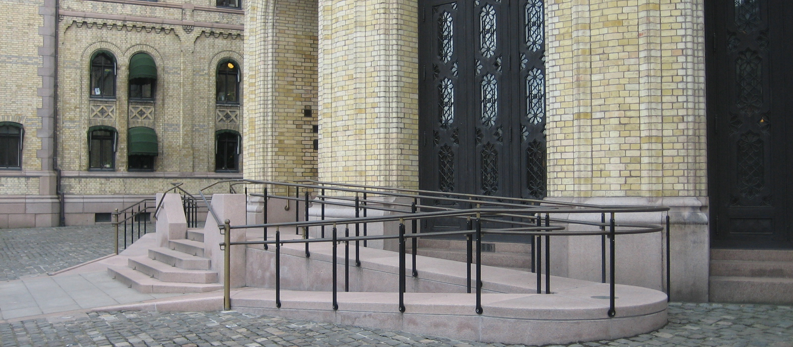 Universell utforming, Stortinget. Foto Åse Bitustøl, Riksantikvaren