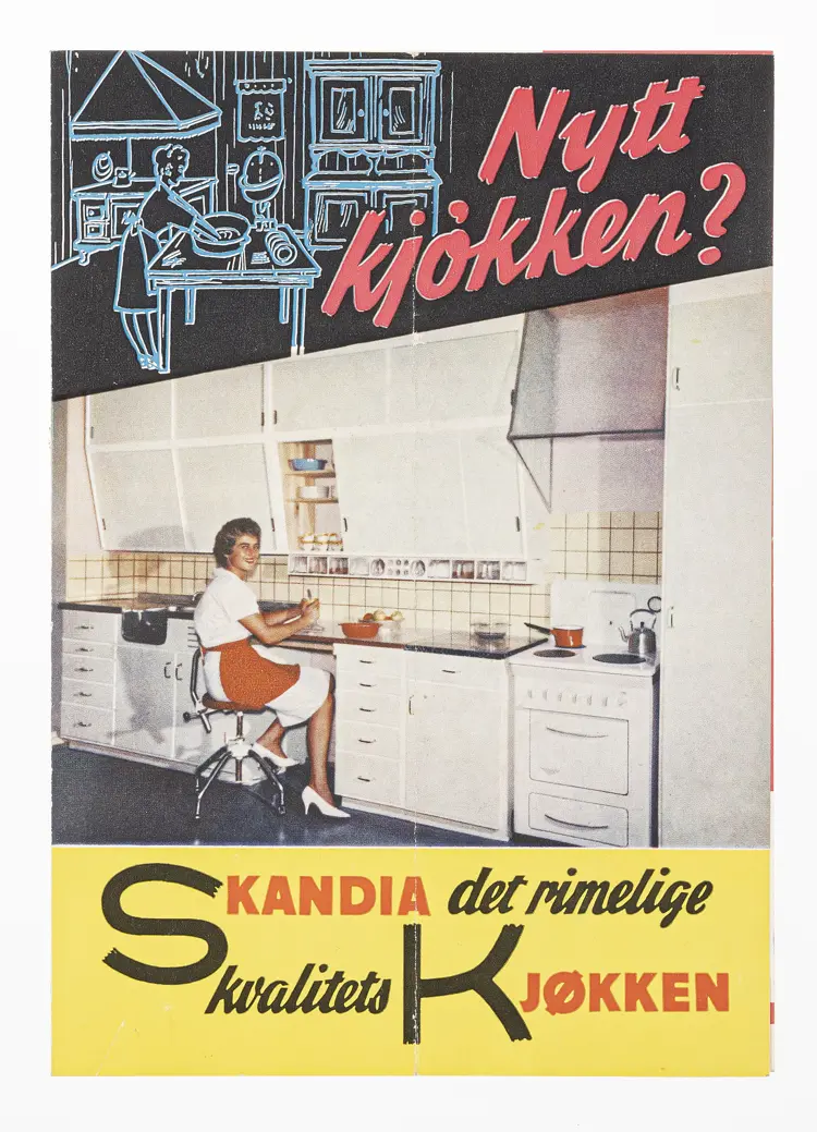 Produktbrosjyre for Skandia ferdigkjokken