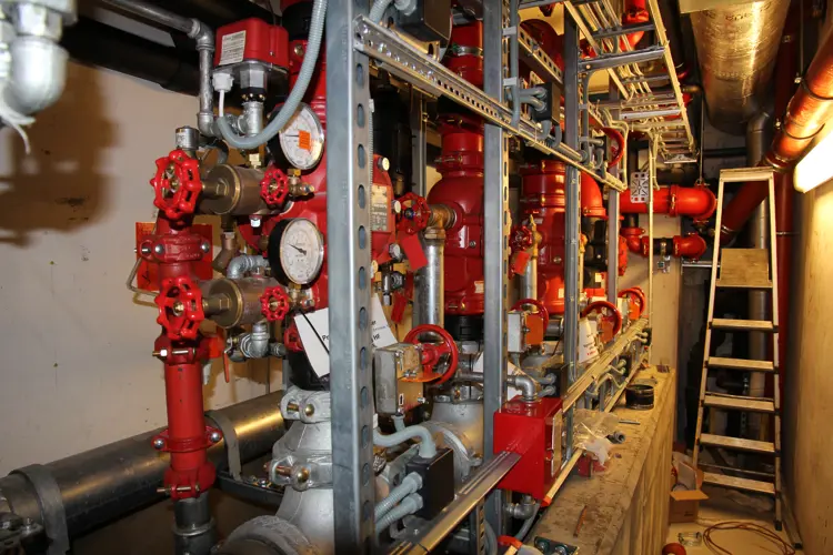 Sentralen-Som-Styrer-Vann-I-Sprinklersystemet.-Foto:-Bygg-og-Bevar
