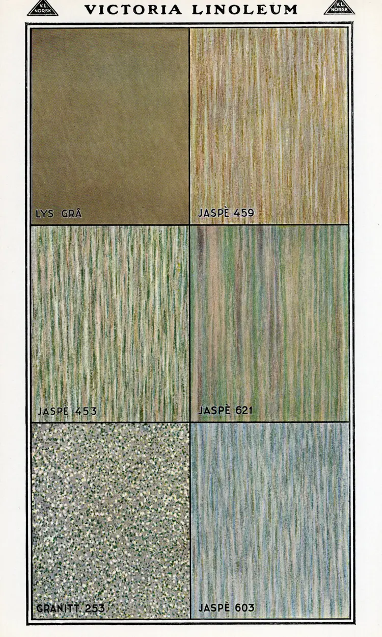 Linoleum fra Victoria