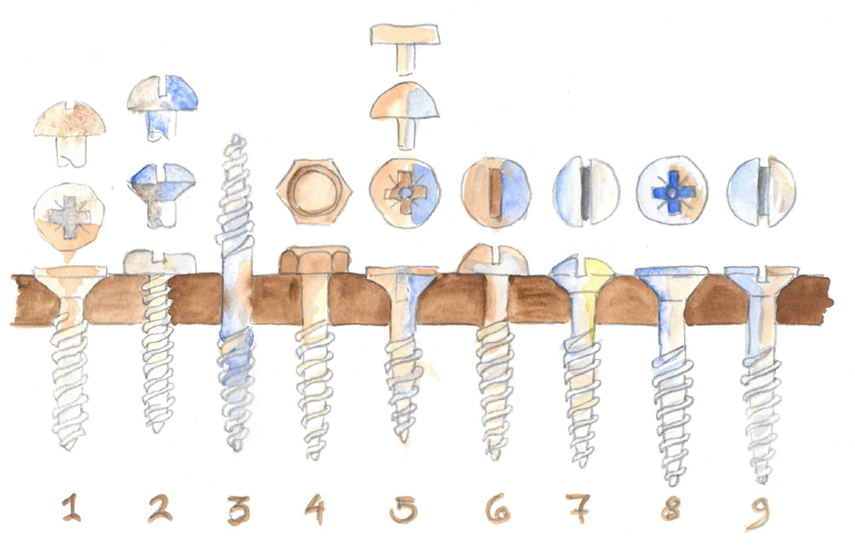 Ulike-typer-treskruer.-Ill:-Bygg-og-Bevar