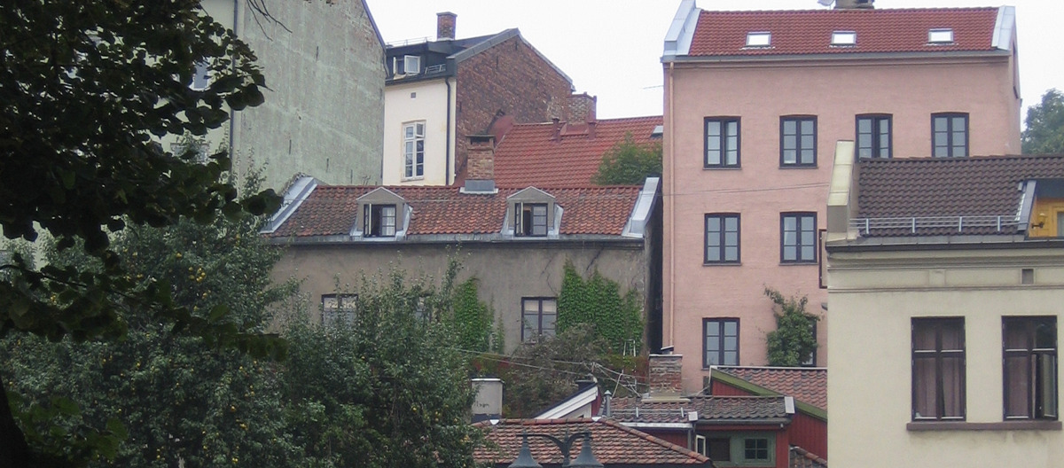 Forstadsbebyggelse, Bergfjerdingen i Oslo. Foto: Marte Boro