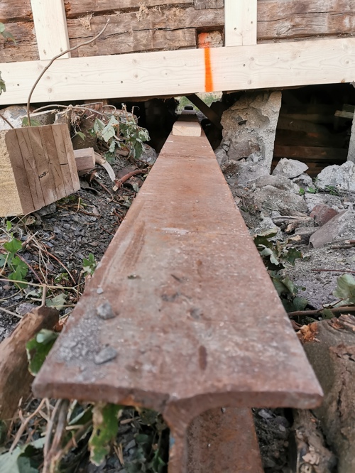 Ståldrager under Tingstua – Ulriksborgveien 100, Foto: TRFK ved Heike Schmidtko