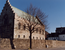 Håkonshallen i Bergen. Foto: Bymuseet i Bergen