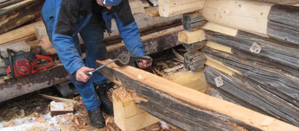 Lafting. Foto: Else "Sprossa" Rønnevig