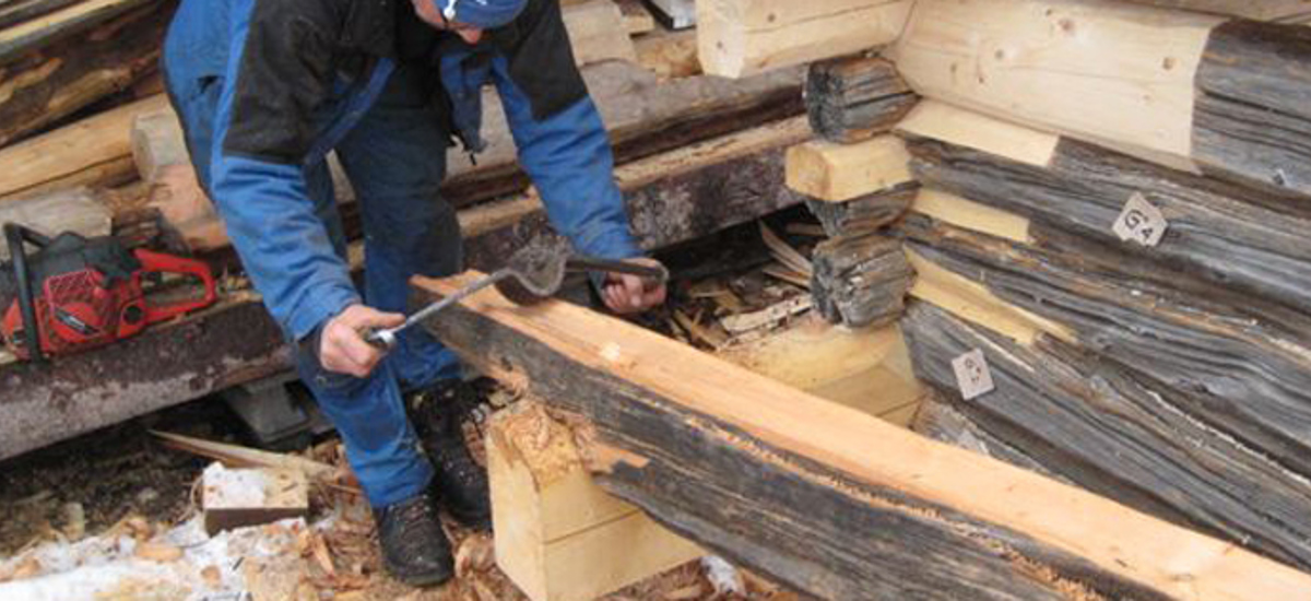 Lafting. Foto: Else "Sprossa" Rønnevig