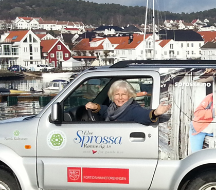 Sprossa På Norgesturne - Med Bil Og Henger -liten