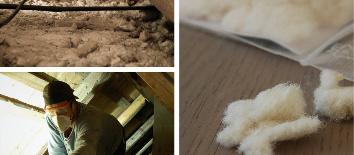 Trefiberisolering på loft. Foto: Bjørge Sandberg-Kristoffersen 