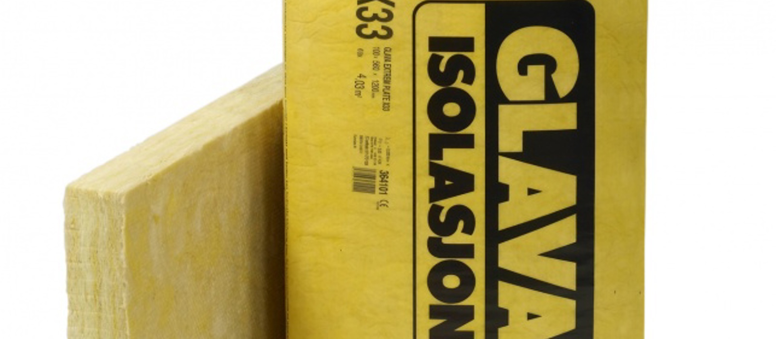 Glassvatt fra Glava. Foto: Glava