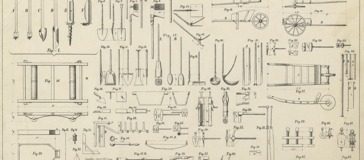 Fra Theodor Broch - Lærebog i Bygningskunsten fra 1848
