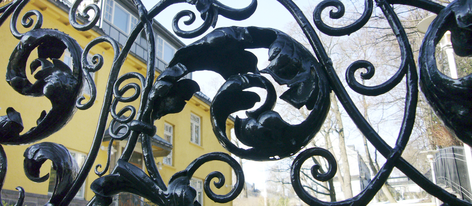 Detalj av port i Fredrik Stangsgate på Frogner i Oslo. Foto: Karen Bjerke