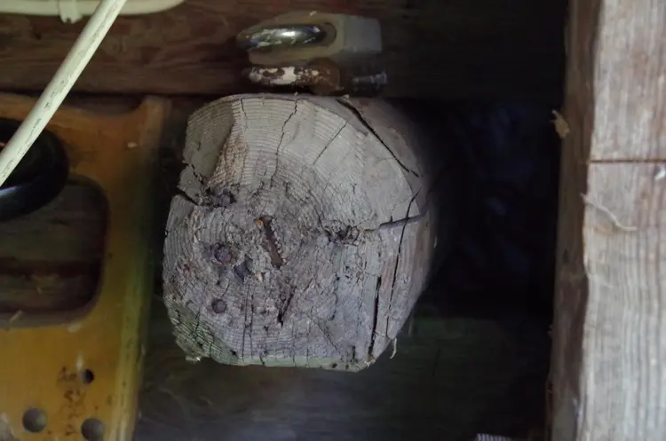 Utforming av laftestokk Foto Per Øyvind Berg