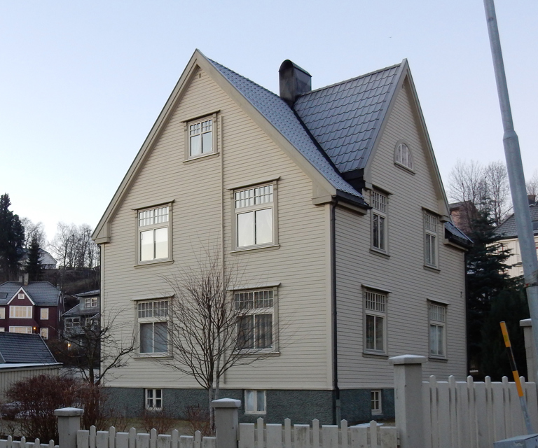 Marienlystveien 4. Antikvarisk klasse C. Foto: Byantikvaren i Trondheim