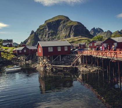 Fiskevaeret Aa i Lofoten