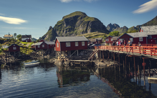 Fiskevaeret Aa i Lofoten