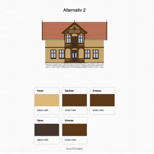 Fargevelger Illustrasjon